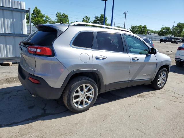 1C4PJLCS6EW102479 - 2014 JEEP CHEROKEE LATITUDE SILVER photo 3