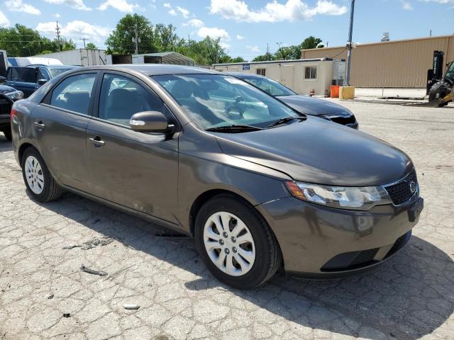 KNAFU4A27A5806988 - 2010 KIA FORTE EX GRAY photo 4