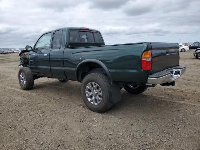 4TASN92N2XZ523111 - 1999 TOYOTA TACOMA XTRACAB PRERUNNER მწვანე ფოტო 2