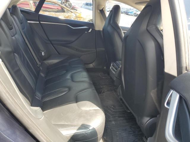 5YJSA1H13EFP38425 - 2014 TESLA MODEL S BLUE photo 10