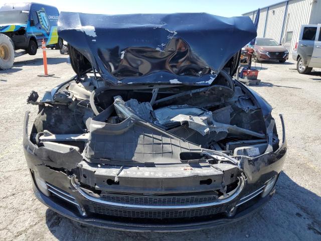 5YJSA1H13EFP38425 - 2014 TESLA MODEL S BLUE photo 5