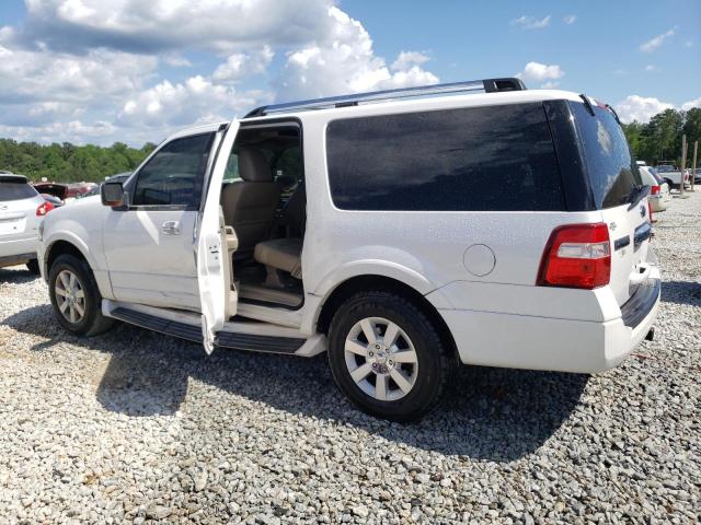 1FMJK1K56AEA64055 - 2010 FORD EXPEDITION EL LIMITED WHITE photo 2