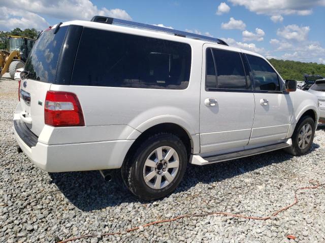 1FMJK1K56AEA64055 - 2010 FORD EXPEDITION EL LIMITED WHITE photo 3