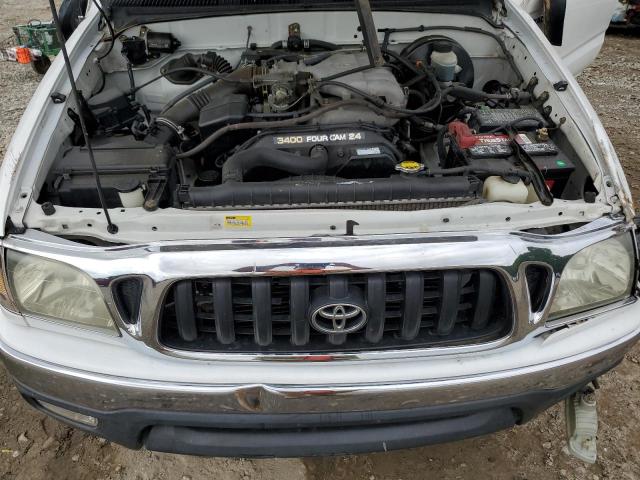 5TESN92N82Z075300 - 2002 TOYOTA TACOMA XTRACAB PRERUNNER თეთრი ფოტო 11