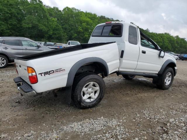 5TESN92N82Z075300 - 2002 TOYOTA TACOMA XTRACAB PRERUNNER თეთრი ფოტო 3