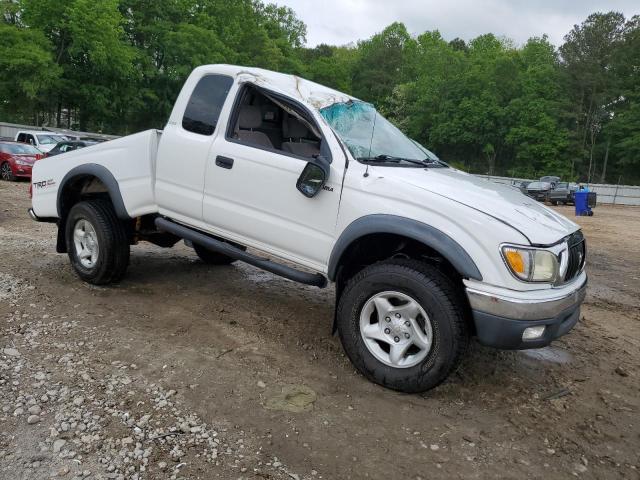 5TESN92N82Z075300 - 2002 TOYOTA TACOMA XTRACAB PRERUNNER თეთრი ფოტო 4