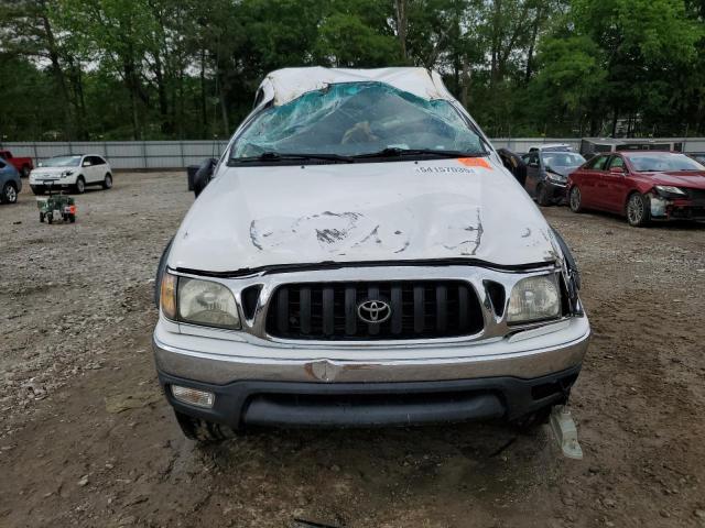 5TESN92N82Z075300 - 2002 TOYOTA TACOMA XTRACAB PRERUNNER თეთრი ფოტო 5