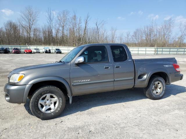 5TBBT44154S447977 - 2004 TOYOTA TUNDRA ACCESS CAB SR5 GRAY photo 1