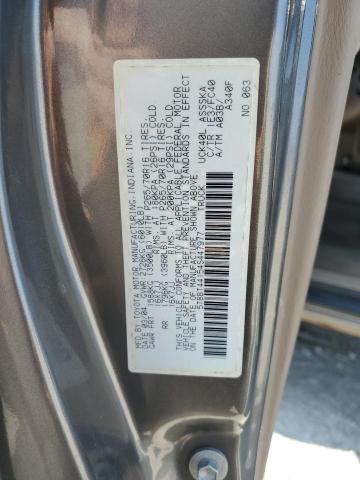 5TBBT44154S447977 - 2004 TOYOTA TUNDRA ACCESS CAB SR5 GRAY photo 12