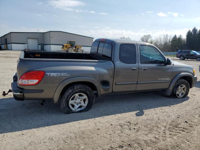 5TBBT44154S447977 - 2004 TOYOTA TUNDRA ACCESS CAB SR5 GRAY photo 3