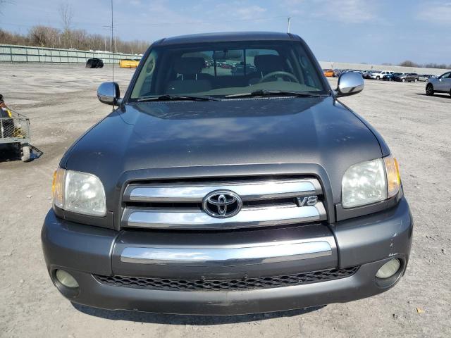 5TBBT44154S447977 - 2004 TOYOTA TUNDRA ACCESS CAB SR5 GRAY photo 5