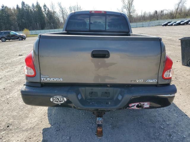 5TBBT44154S447977 - 2004 TOYOTA TUNDRA ACCESS CAB SR5 GRAY photo 6