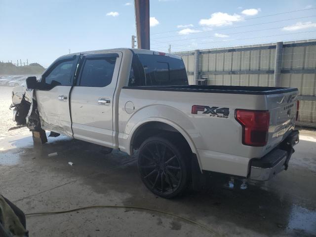 1FTEW1CG4JFC81995 - 2018 FORD F150 SUPERCREW WHITE photo 2