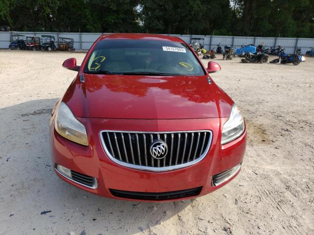 2G4GS5EV9D9248071 - 2013 BUICK REGAL PREMIUM RED photo 5