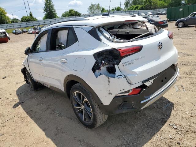 KL4MMDS29NB107159 - 2022 BUICK ENCORE GX SELECT WHITE photo 2