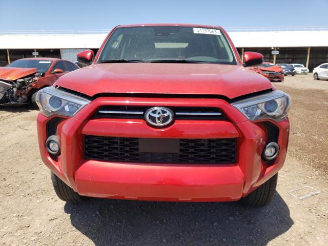 JTEMU5JR0N6046248 - 2022 TOYOTA 4RUNNER SR5/SR5 PREMIUM 红色 照片 5