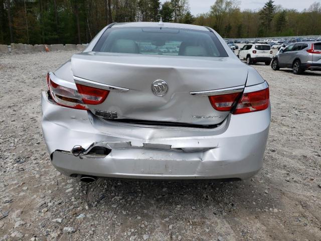 1G4PP5SK1C4161178 - 2012 BUICK VERANO SILVER photo 6