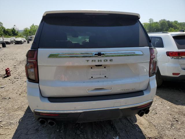 1GNSKSKD2MR139831 - 2021 CHEVROLET TAHOE K1500 PREMIER WHITE photo 6