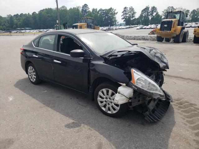 3N1AB7AP9FY287584 - 2015 NISSAN SENTRA S BLACK photo 4