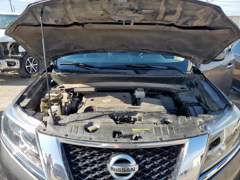 5N1AR2MN6FC609270 - 2015 NISSAN PATHFINDER S GRAY photo 12