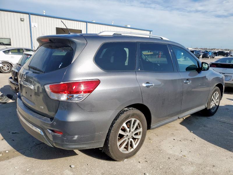 5N1AR2MN6FC609270 - 2015 NISSAN PATHFINDER S GRAY photo 3
