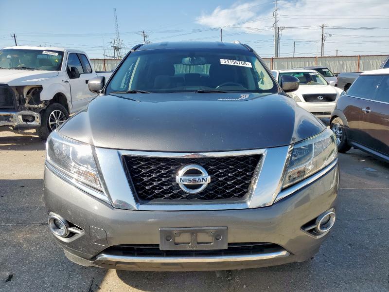 5N1AR2MN6FC609270 - 2015 NISSAN PATHFINDER S GRAY photo 5