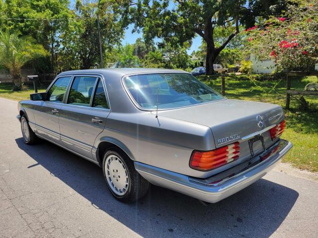 WDBCA39DXJA393341 - 1988 MERCEDES-BENZ 560 SEL GRAY photo 3