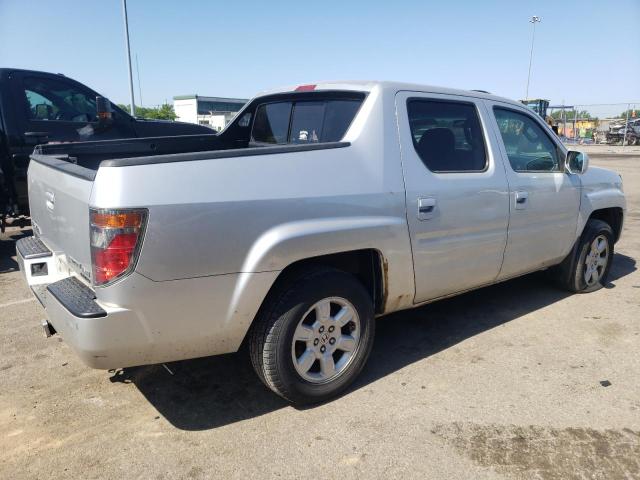 2HJYK16557H526275 - 2007 HONDA RIDGELINE RTL SILVER photo 3