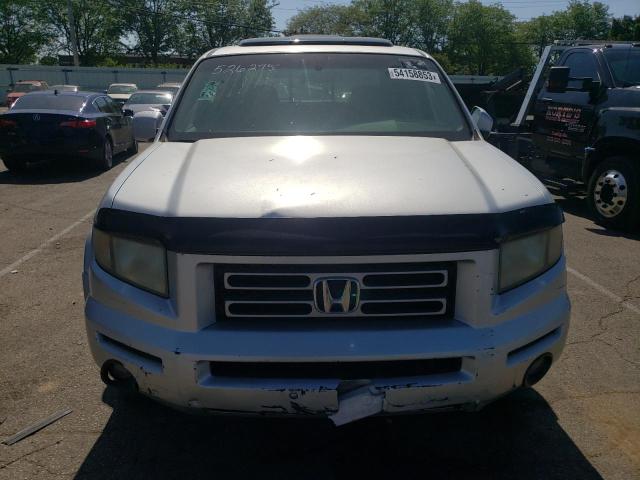 2HJYK16557H526275 - 2007 HONDA RIDGELINE RTL SILVER photo 5