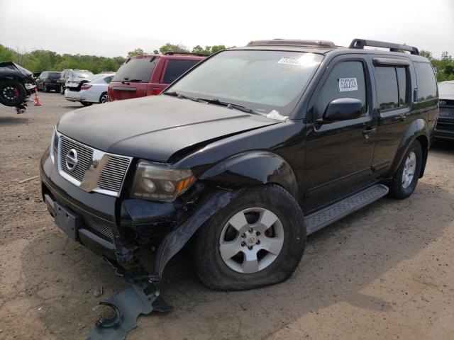 5N1AR18W25C736092 - 2005 NISSAN PATHFINDER LE 黑色 照片 1