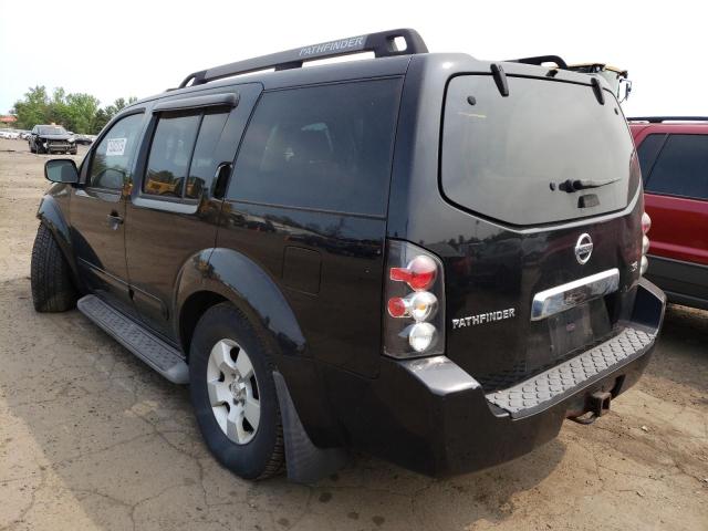 5N1AR18W25C736092 - 2005 NISSAN PATHFINDER LE 黑色 照片 2