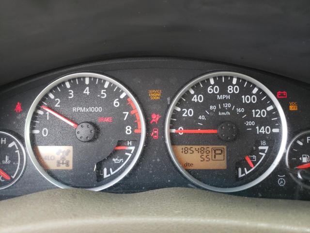 5N1AR18W25C736092 - 2005 NISSAN PATHFINDER LE 黑色 照片 9