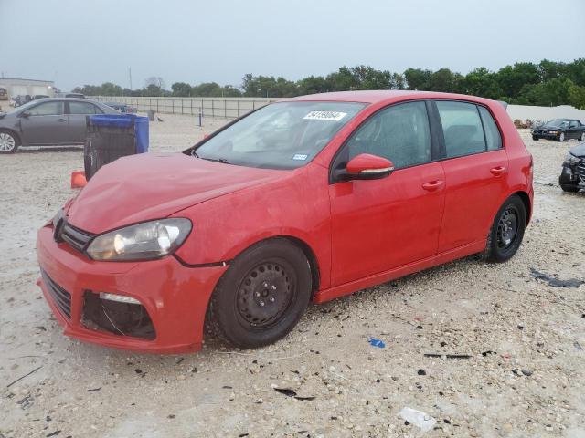 WVWDA7AJ2AW415981 - 2010 VOLKSWAGEN GOLF RED photo 1