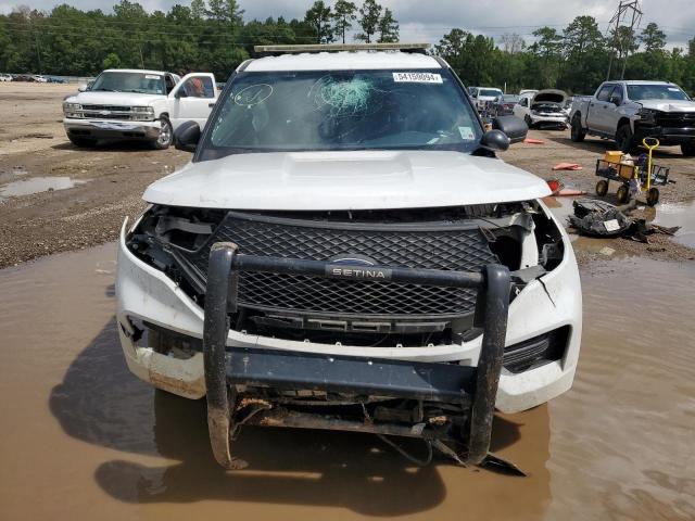 1FM5K8AB9MGB18670 - 2021 FORD EXPLORER POLICE INTERCEPTOR 白色 照片 5