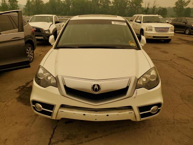 5J8TB1H22BA001801 - 2011 ACURA RDX WHITE photo 5