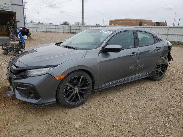 SHHFK7H93LU220964 - 2020 HONDA CIVIC SPORT TOURING GRAY photo 1