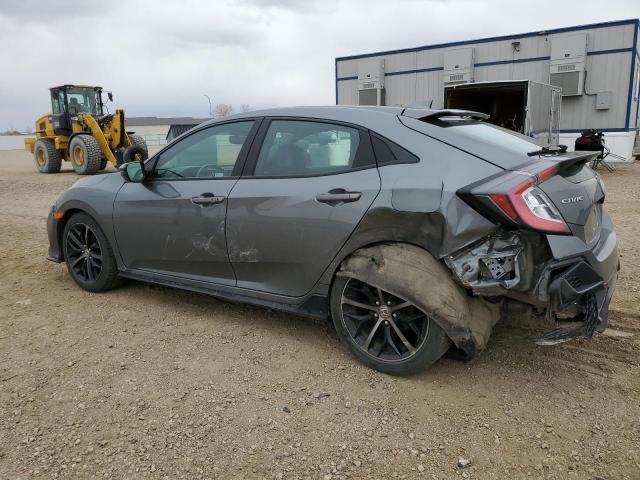 SHHFK7H93LU220964 - 2020 HONDA CIVIC SPORT TOURING GRAY photo 2
