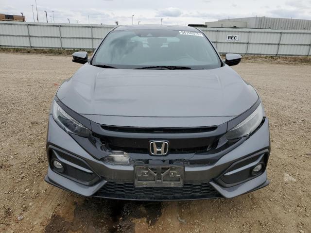 SHHFK7H93LU220964 - 2020 HONDA CIVIC SPORT TOURING GRAY photo 5