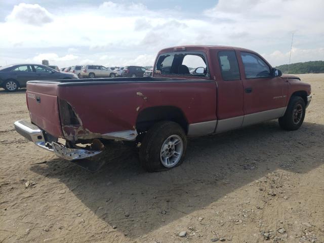 1B7GL22X0YS691686 - 2000 DODGE DAKOTA RED photo 3