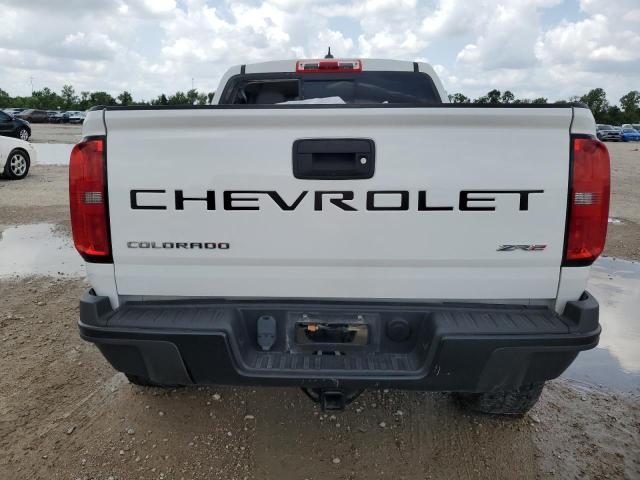 1GCGTEEN0M1108190 - 2021 CHEVROLET COLORADO ZR2 WHITE photo 6