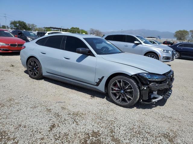 WBY33AW00RFR75589 - 2024 BMW I4 M50 GRAY photo 4