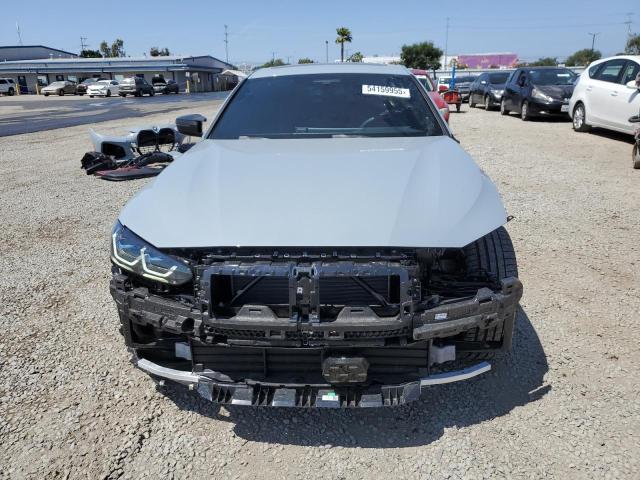 WBY33AW00RFR75589 - 2024 BMW I4 M50 GRAY photo 5