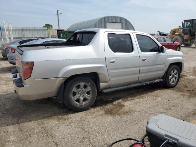 2HJYK16557H524090 - 2007 HONDA RIDGELINE RTL SILVER photo 3