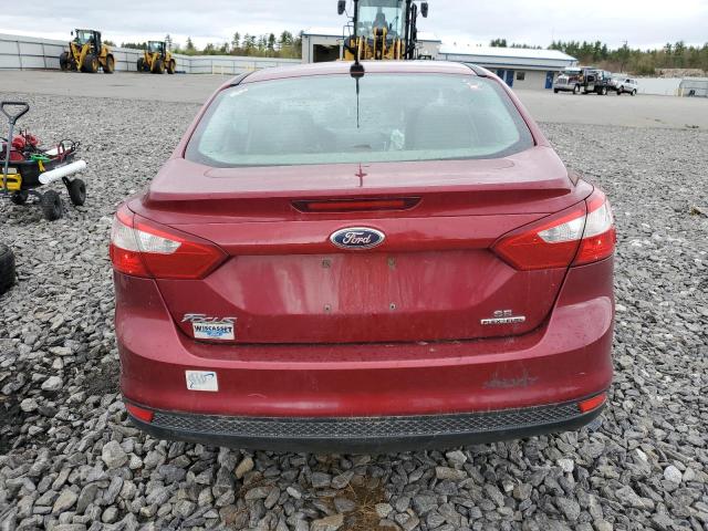 1FADP3F26DL213908 - 2013 FORD FOCUS SE RED photo 6