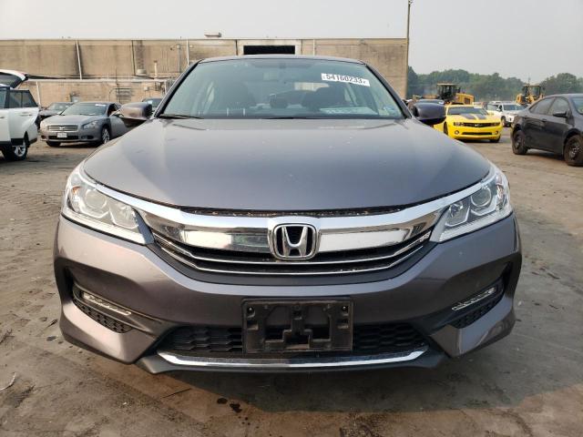 1HGCR2F84GA187812 - 2016 HONDA ACCORD EXL GRAY photo 5