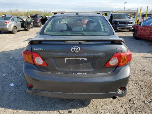 2T1BU4EEXAC451260 - 2010 TOYOTA COROLLA BASE GRAY photo 6