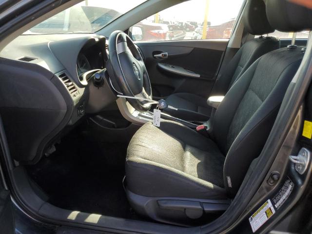 2T1BU4EEXAC451260 - 2010 TOYOTA COROLLA BASE GRAY photo 7