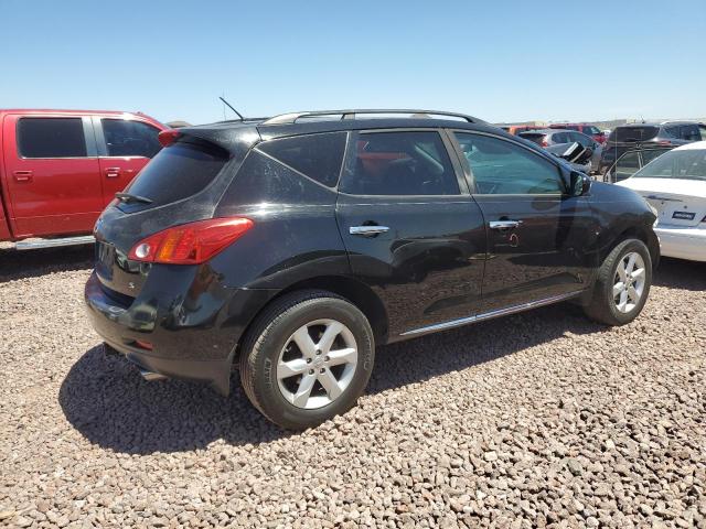 JN8AZ18U99W012850 - 2009 NISSAN MURANO S BLACK photo 3