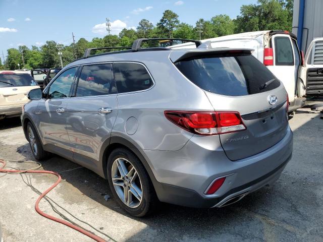 KM8SR4HF6HU185718 - 2017 HYUNDAI SANTA FE SE ULTIMATE SILVER photo 2