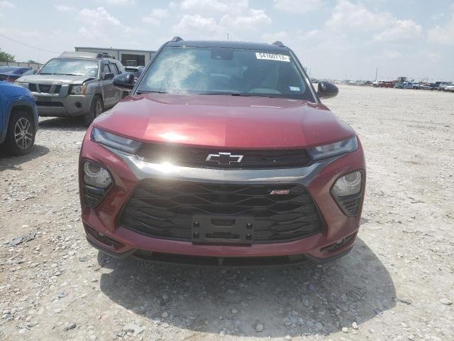 KL79MTSLXNB075026 - 2022 CHEVROLET TRAILBLAZE RS RED photo 5